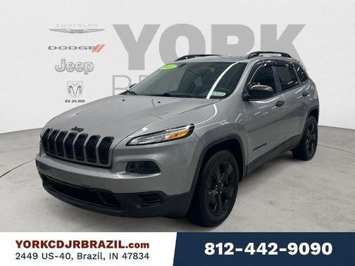 Billet Silver Metallic Clearcoat 2017 Jeep Cherokee Altitude