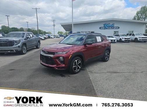 Crimson 2023 Chevrolet Trailblazer RS