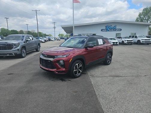 Crimson 2023 Chevrolet Trailblazer RS