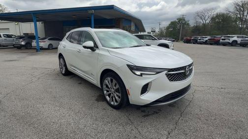 White Frost Tricoat 2023 Buick Envision Avenir AWD