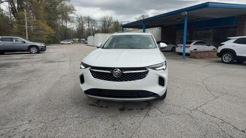White Frost Tricoat 2023 Buick Envision Avenir AWD