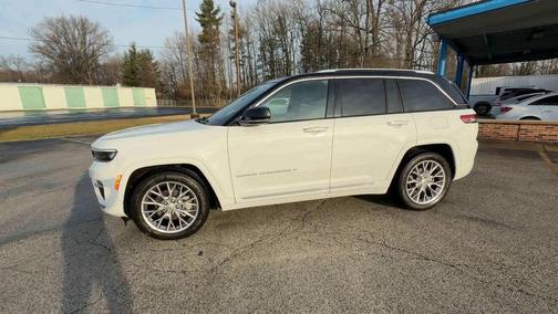 Bright White Clearcoat 2024 Jeep Grand Cherokee Summit