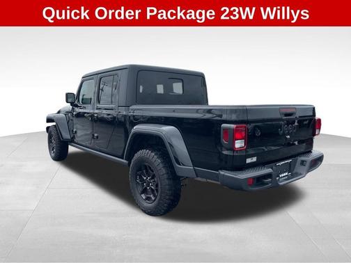 Black Clearcoat 2023 Jeep Gladiator Willys 4x4