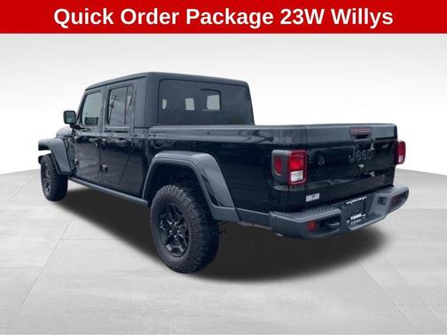 Black Clearcoat 2023 Jeep Gladiator Willys 4x4