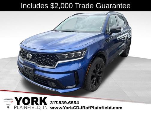 Sapphire Blue 2021 Kia Sorento SX