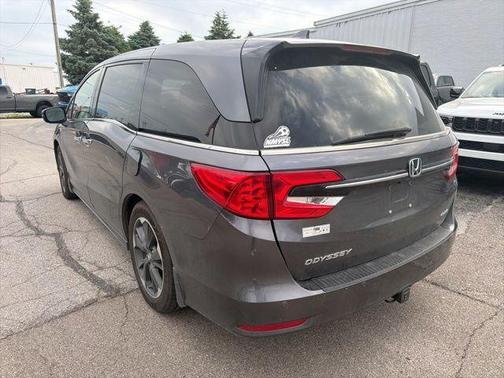 Gray 2021 Honda Odyssey Elite
