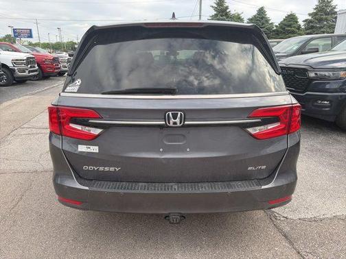 Gray 2021 Honda Odyssey Elite
