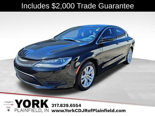 Black Clearcoat 2017 Chrysler 200 LX