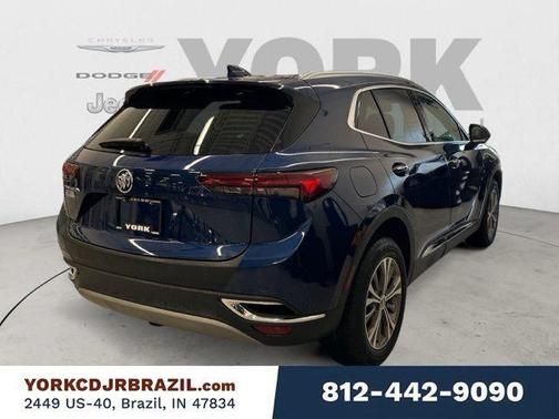 Sapphire Metallic 2022 Buick Envision FWD Preferred