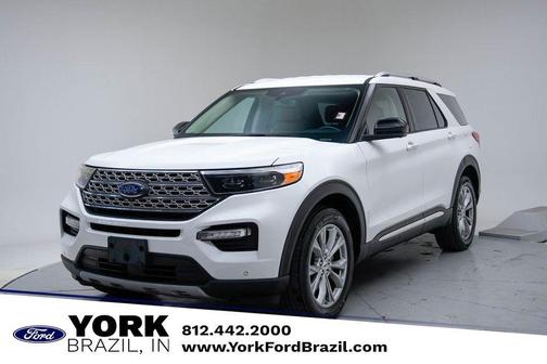 OXFORD WHITE 2023 Ford Explorer Limited