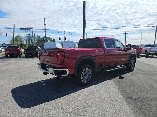 Volcanic Red 2025 GMC Sierra 2500 SLT