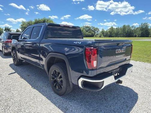 Pacific Blue Metallic 2021 GMC Sierra 1500 SLE