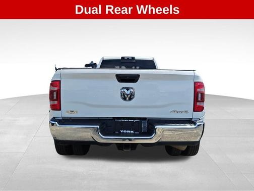 Bright White Clearcoat 2023 RAM 3500 Tradesman Crew Cab 4x4 8' Box