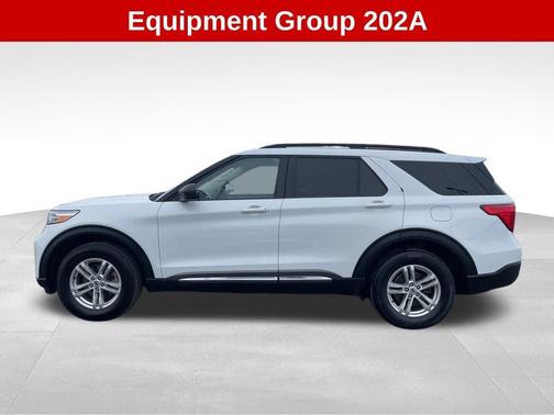 OXFORD WHITE 2023 Ford Explorer XLT