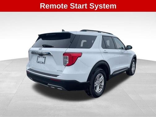 OXFORD WHITE 2023 Ford Explorer XLT