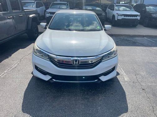 White 2017 Honda Accord Sport