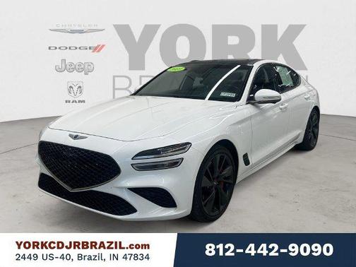 Uyuni White 2023 Genesis G70 3.3T AWD