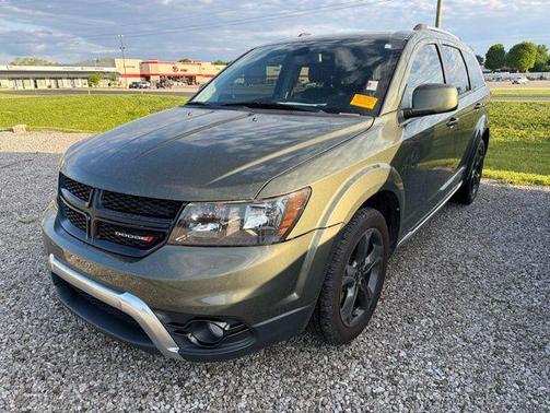 Olive Green Pearlcoat 2018 Dodge Journey Crossroad