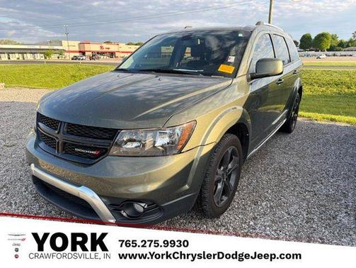 Olive Green Pearlcoat 2018 Dodge Journey Crossroad