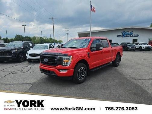 Race Red 2021 Ford F-150 XLT