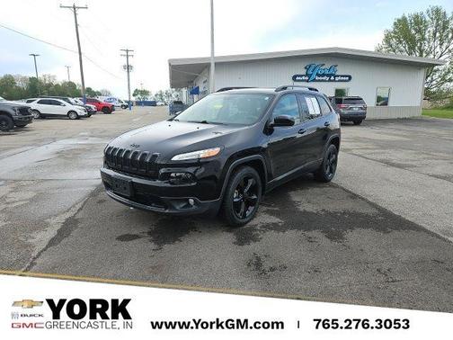Diamond Black 2018 Jeep Cherokee Latitude