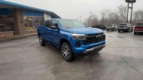 Glacier Blue Metallic 2024 Chevrolet Colorado Z71