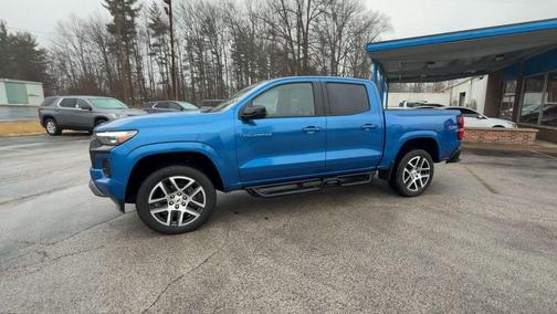 Glacier Blue Metallic 2024 Chevrolet Colorado Z71