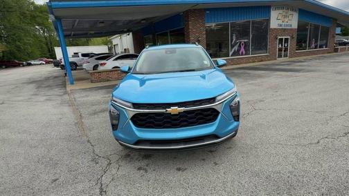 Blue 2026 Chevrolet Trax LT