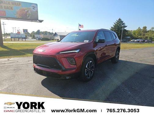 Cherry Red Tintcoat 2026 Buick Enclave Sport Touring