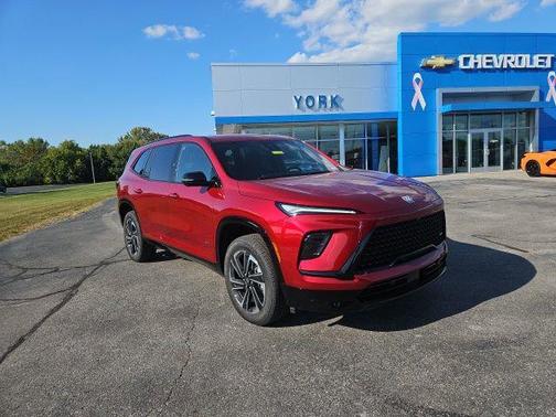 Cherry Red Tintcoat 2026 Buick Enclave Sport Touring