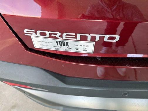 Dawning Red 2024 Kia Sorento SX