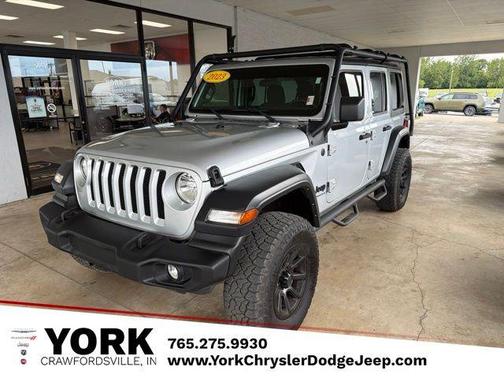 Silver Zynith Clearcoat 2023 Jeep Wrangler Sport
