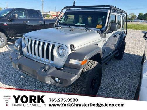 Silver Zynith Clearcoat 2023 Jeep Wrangler Sport
