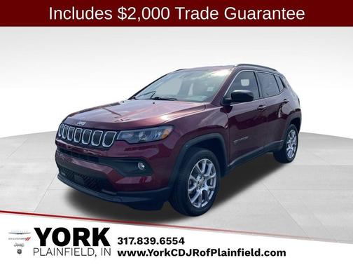 Velvet Red Pearlcoat 2022 Jeep Compass Latitude Lux