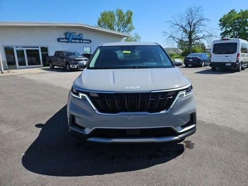Ceramic White 2024 Kia Carnival EX