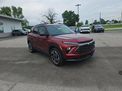 Crimson Metallic 2025 Chevrolet Trailblazer RS