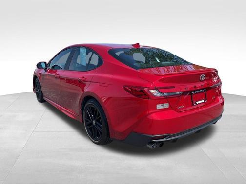 Supersonic Red 2025 Toyota Camry SE