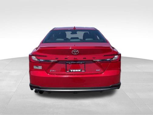 Supersonic Red 2025 Toyota Camry SE