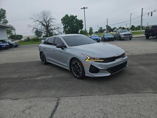 Wolf Gray 2021 Kia K5 GT-Line