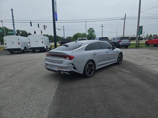 Gray 2021 Kia K5 GT-Line