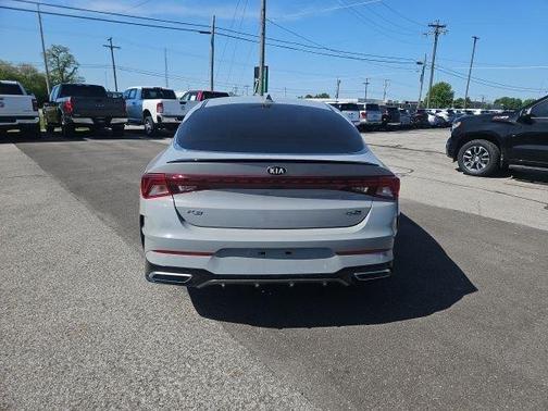 Gray 2021 Kia K5 GT-Line