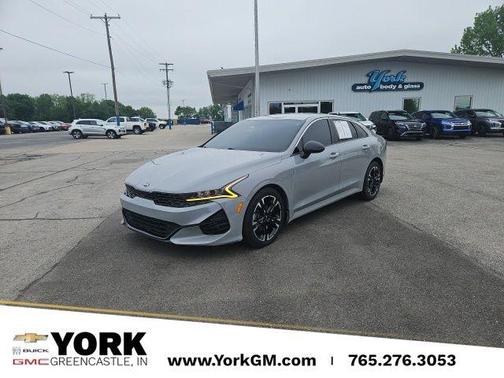 Gray 2021 Kia K5 GT-Line