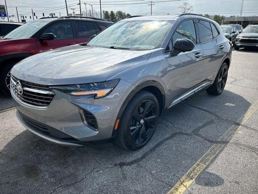 Satin Steel Gray Metallic 2022 Buick Envision Essence