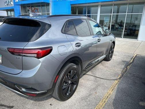 Satin Steel Gray Metallic 2022 Buick Envision Essence