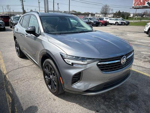 Satin Steel Gray Metallic 2022 Buick Envision Essence