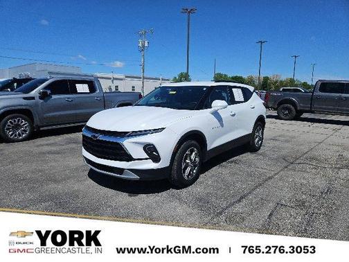 Summit White 2024 Chevrolet Blazer 2LT