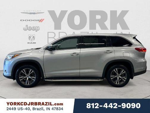 Celestial Silver Metallic 2017 Toyota Highlander LE