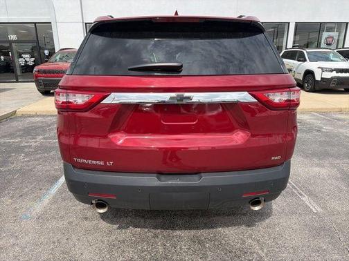 Cajun Red Tintcoat 2019 Chevrolet Traverse LT Cloth