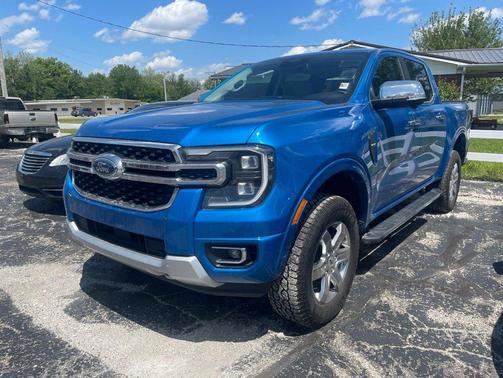 VELOCITY BLUE METALLIC 2024 Ford Ranger LARIAT