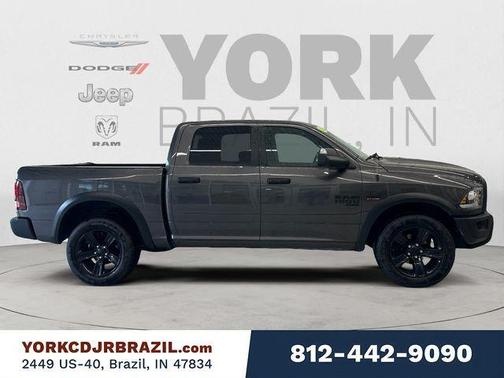 Granite Crystal Metallic Clearcoat 2024 RAM 1500 Classic Warlock Crew Cab 4x4 5'7' Box